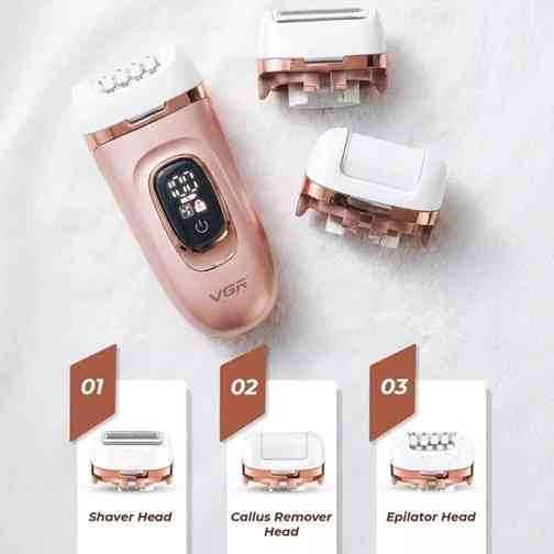 Набор для ухода и депиляции VGR 3 в 1 V-762 GOLD золотистый Київ