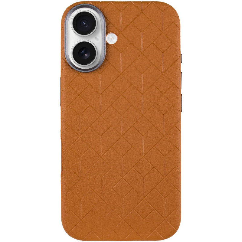 Кожаный чехол Carved with MagSafe для Apple iPhone 16 (6.1") Херсон - изображение 4