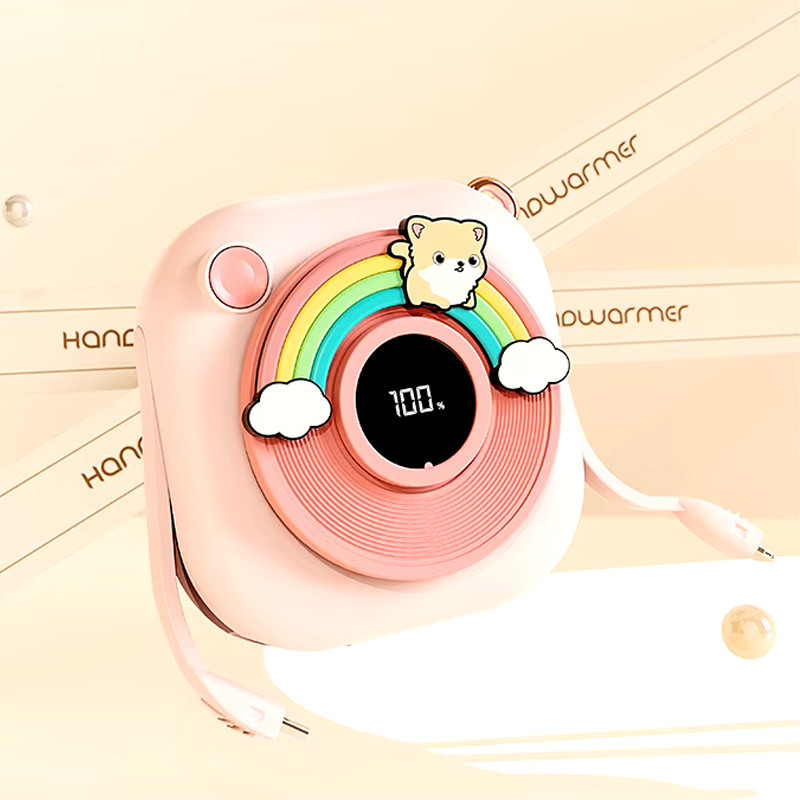 Портативное ЗУ Power Bank GXZ-N11 2in1 with cable с обогревателем для рук 5000 mAh Херсон - изображение 4