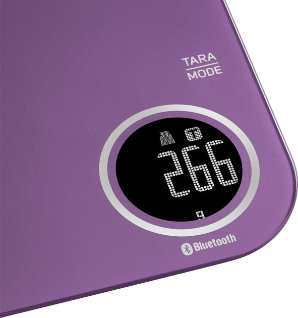 Весы кухонные Sencor SKS7073VT 5 кг фиолетовые Київ - зображення 5