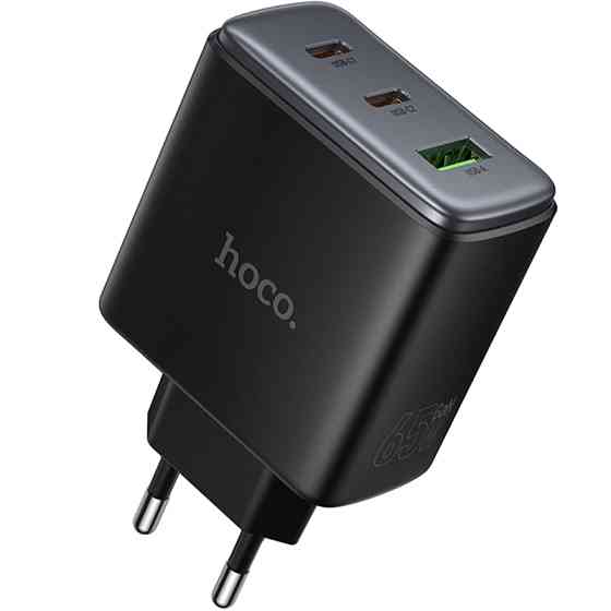 СЗУ Hoco C160A Upgrade PD65W+QC3.0 (1USB-A/2C) Херсон