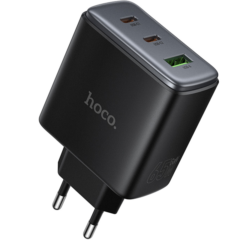 СЗУ Hoco C160A Upgrade PD65W+QC3.0 (1USB-A/2C) Херсон - зображення 1