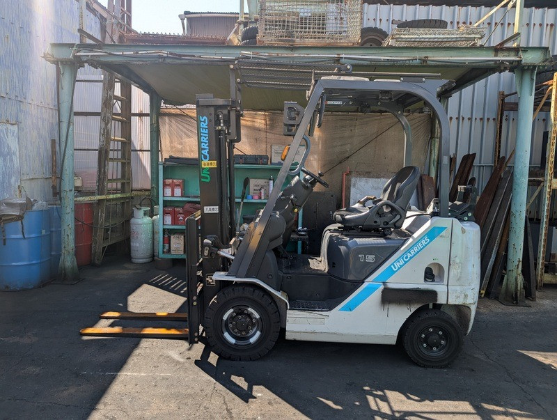 Газ-бензиновий навантажувач TCM (Nissan), напрацювання 5782 мотогодин. Модель: FGE15T5 Київ - зображення 1