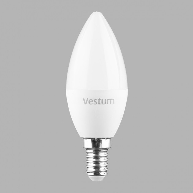 Лампа LED Vestum C-37 E14 1-VS-1303 6 Вт Київ - зображення 1