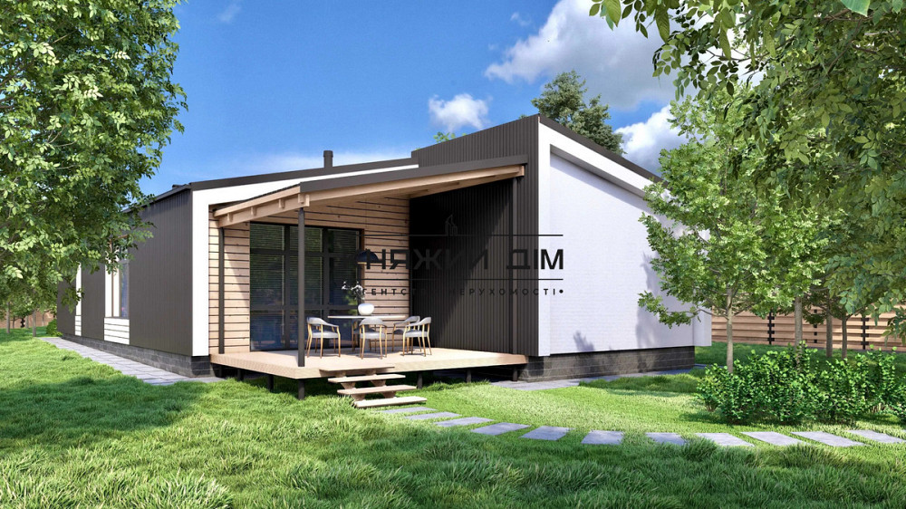 Продаж заміського будинку в скандинавському стилі Тарасівка (Нові Безрадичі). № 2211776 Київ - зображення 1