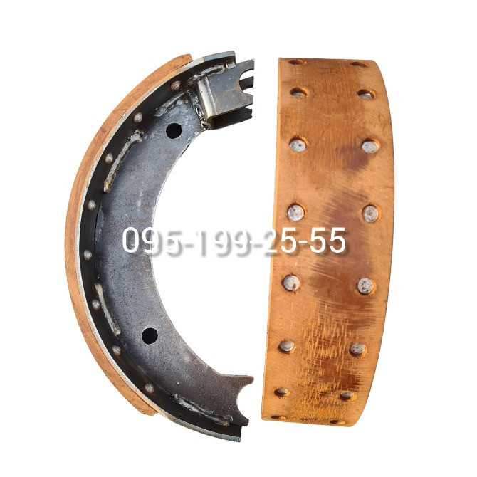 Колодка гальмівна 2ПТС-4 887-3501090. Колодка гальмівна КТУ-10 Дніпро - зображення 1