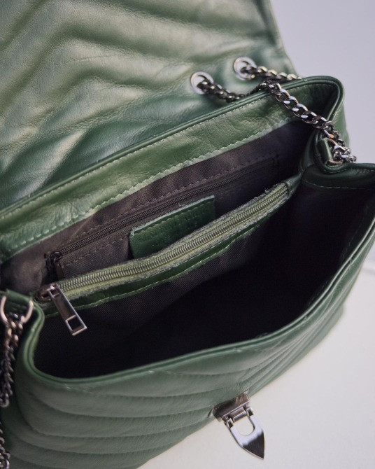 Сумка через плече жіноча шкіра ( Італійська ) сумочка не велика в натуральній шкірі TS000048 Київ - зображення 2