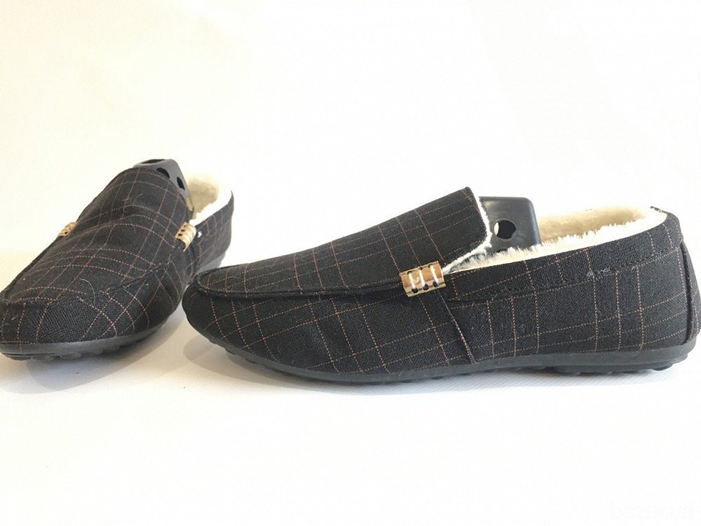 Мужские зимние мокасины  с мехом (линиями) (на меху) Размер 40 41 42 43 Київ - зображення 10