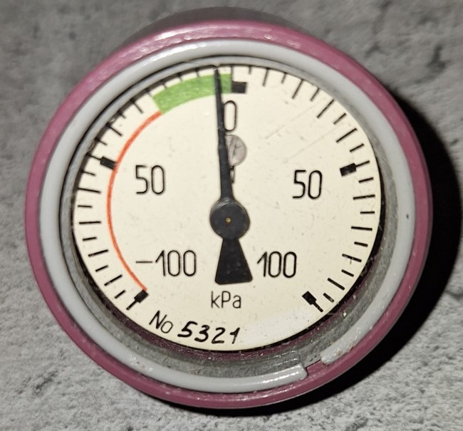 Мановакуумметр МВ-1/4 фільтра масляного ГСТ Суми - зображення 1