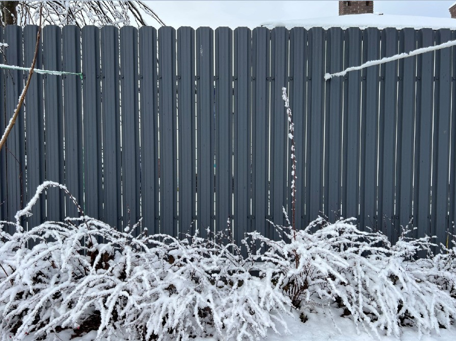 Євроштахетник металевий на паркан купити. Виготовимо під будь-яку висоту вошої огорожі.Ціна виробник Львов - изображение 5