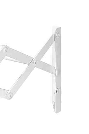 Сушилка для белья MASTERTOOL настенная гармониковая 750 мм 8-секционная 6 м белая 92-1778 Харків