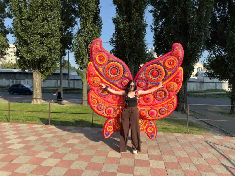 Крылья надувные на человека 3х3 м 2 кг 4 часа работы на одном заряде Киев - изображение 5