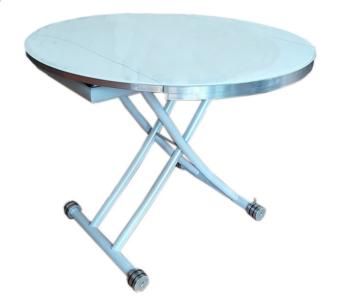 Стіл обідній трансформер розкладний круглий д. 90 см Тіно Днепр - изображение 5