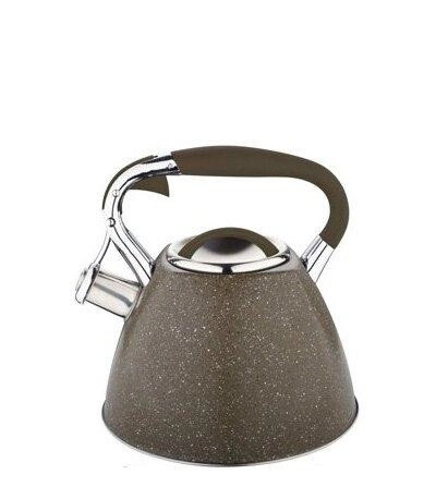 Чайник із свистком Edenberg EB-1981-Brown 3 л коричневий Київ - зображення 1