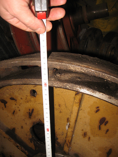 Барабан левый 505А.051.03 со звездочкой z-13, t-78,1, на драглайн Э-652, ЭО-4111, ЭО-4112. Днепр - изображение 2