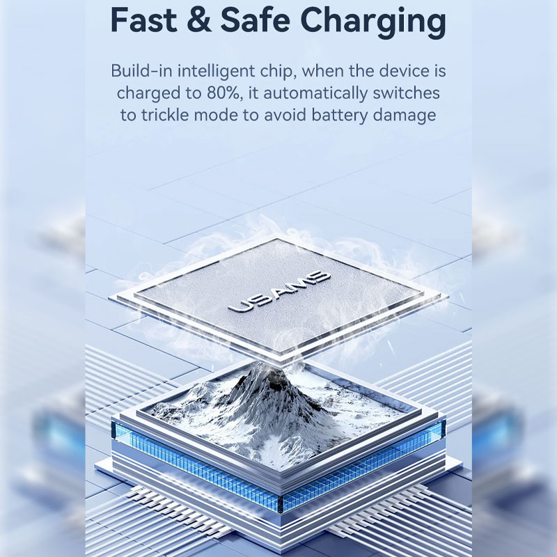 Дата кабель USAMS US-SJ688 USB to Type-C 3A KY Series (1m) Херсон - зображення 2