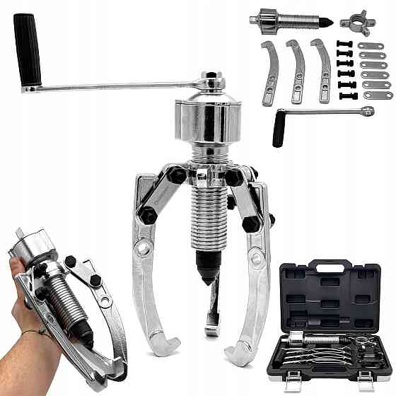 Съемник двух-трехзахватный 8" редукторный 5т (75-200мм) СТАНДАРТ SK23L8R5 Харків