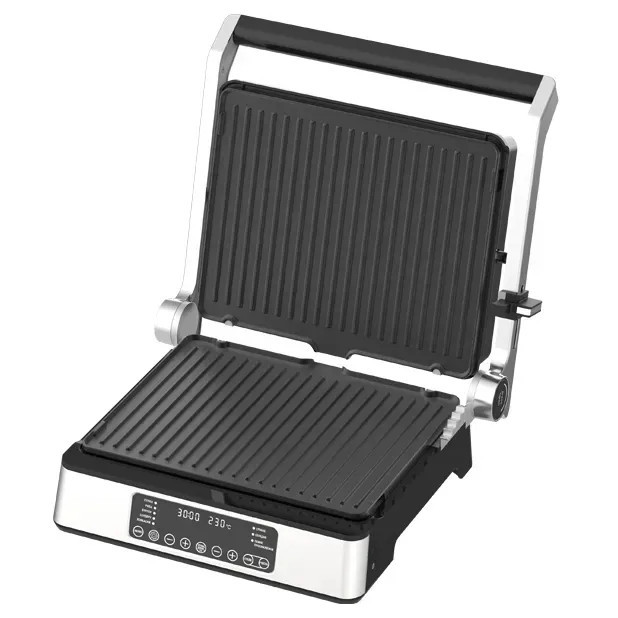 Мультигриль Magio MG-356 2400 ВТ серебристый Київ - зображення 4