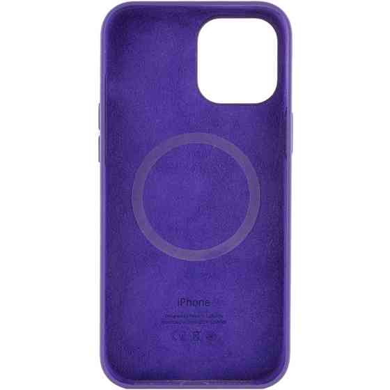Чехол Silicone case (AAA) with Magsafe and Animation для Apple iPhone 12 Pro / 12 (6.1") Херсон