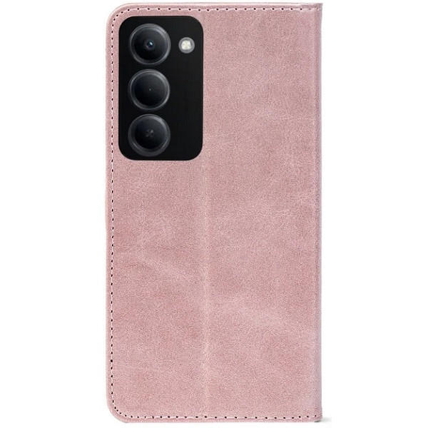 Чохол-книжка Crazy Horse Clasic для Xiaomi Redmi 15 171mm Rose Gold (Strong) Харків - зображення 3