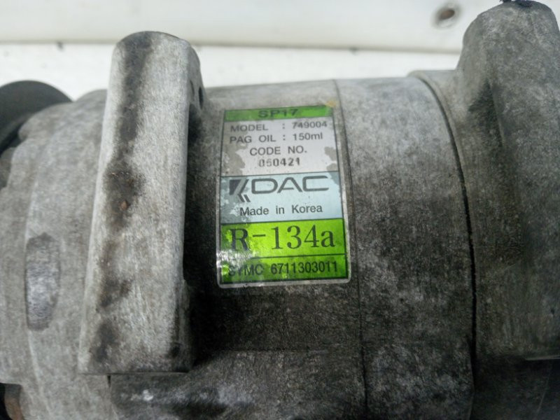 Компрессор кондиционера SsangYong Korando 2010-2019 6711303011 (Арт. 61525) Київ - зображення 6
