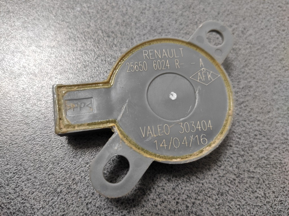 Звуковой сигнал парктроника Renault Trafic III 2014-2021 (256506024R) Ковель - зображення 1