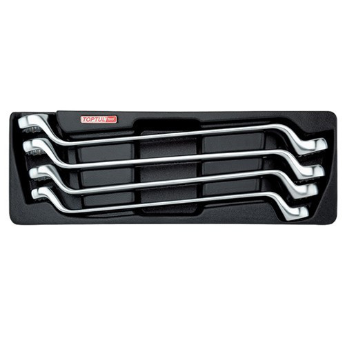 Набор накидных ключей 21-32мм (угол 75°) 4ед. (в ложементе) TOPTUL GAAT0402 Харьков - изображение 1