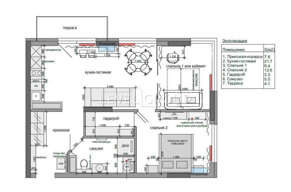продажа 2-к квартира Киев, Печерский, 200000 $ Київ - зображення 8