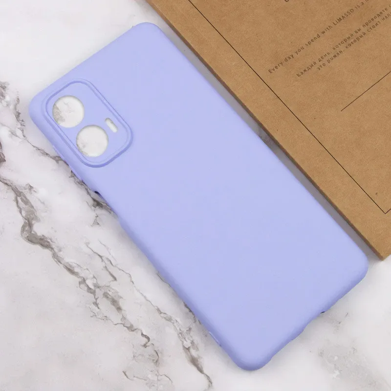 Чехол Silicone Cover Lakshmi Full Camera (AA) для Motorola Moto G85 Херсон - зображення 4