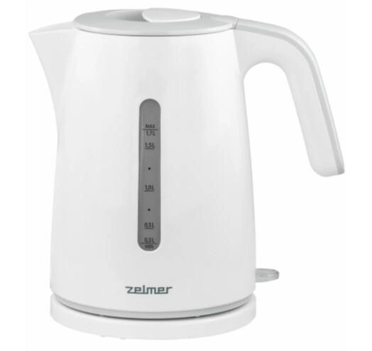 Электрочайник Zelmer ZСK7621 1,7 л белый Київ - зображення 1
