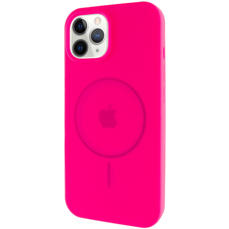 Чехол Silicone Case Full Protective (AA) with MagSafe для Apple iPhone 12 Pro / 12 (6.1") Херсон - зображення 1