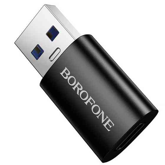Переходник Borofone BV26B USB Male to Type-C Female USB3.0 Херсон