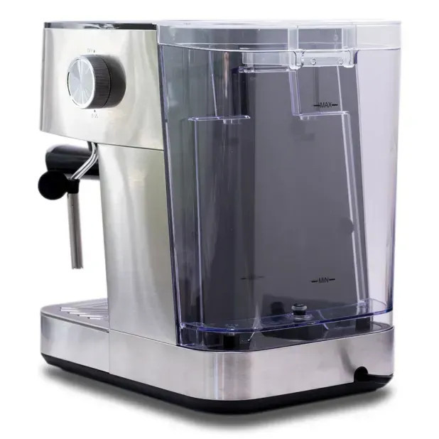 Кофеварка эспрессо Magio MG-453 960 Вт серебристая Київ - зображення 4