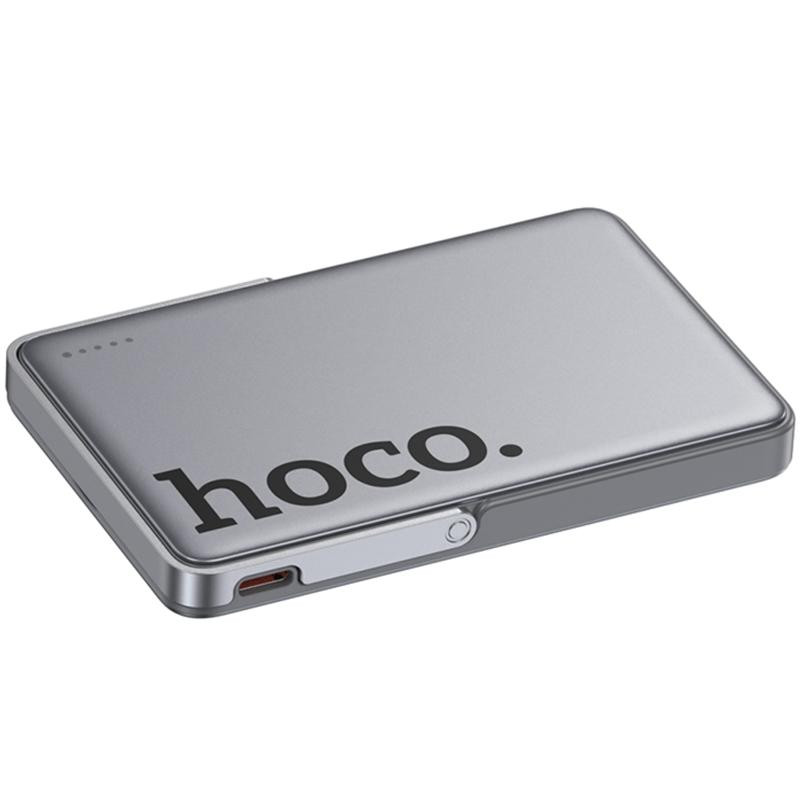 Портативное ЗУ Power Bank Hoco Q36 Sunlight magnetic suction+holder PD20W с БЗУ 5000 mAh Херсон - изображение 3