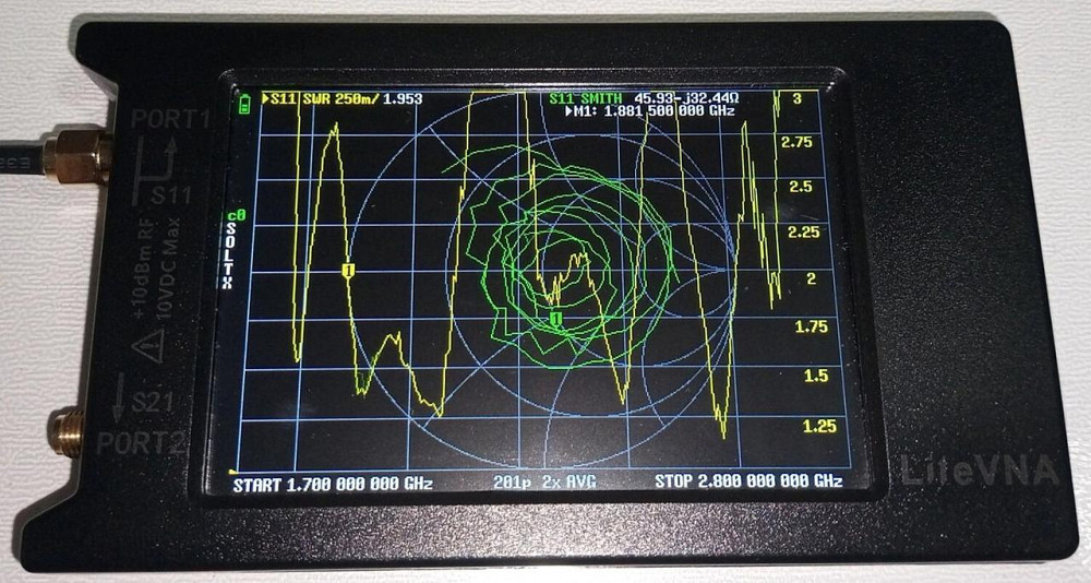 Антенна 1850-6050 МГц 6dBi, до 50 Вт, 30 см, N разъем (10818). Смотрите графики КСВ, Днепр - изображение 2