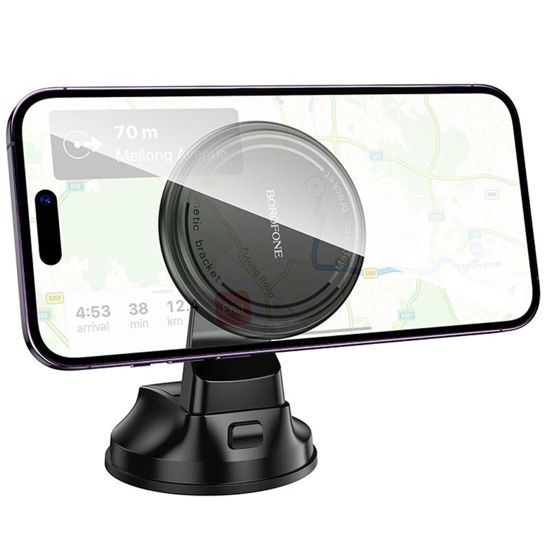 Автодержатель Borofone BH136 Parker ring magnetic (center console) Херсон - зображення 4