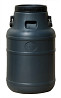 Бидон непищевой 50 л Черный Київ