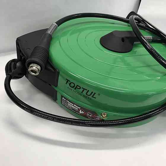 Катушка пневматическая (удлинитель пневматический) 9,5x13,5мм 20м 20атм TOPTUL KHAP1020E Харків