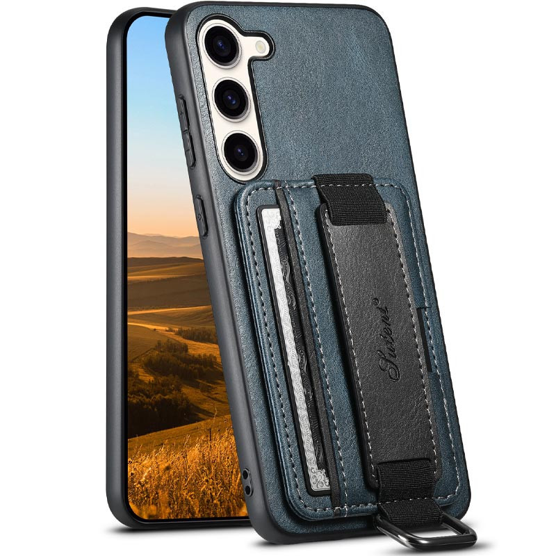 Кожаный чехол Wallet case and straps для Samsung Galaxy A24 4G Херсон - зображення 3
