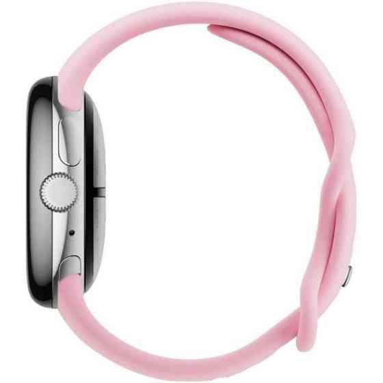 Смарт-годинник Google Pixel Watch 3 41mm Wi-Fi Polished Silver Aluminum Case/Rose Quartz Active Band Харків