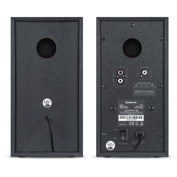 Акустична система REAL-EL S-250 Black (EL121000005) (Код товару:42078) Харьков - изображение 3
