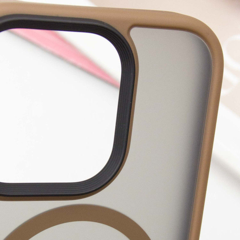 TPU+PC чехол Metal Buttons with Magnetic Fit для Apple iPhone 16 Pro (6.3") Херсон - зображення 5