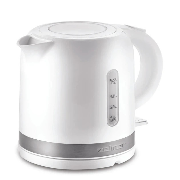 Електрочайник Zelmer ZCK7018 1 л белый Київ - зображення 2