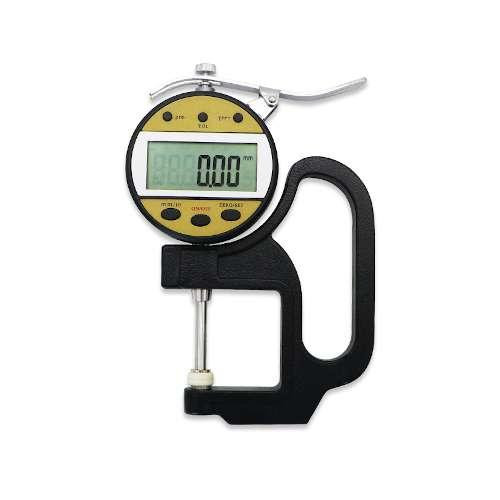 Толщиномер цифровой индикаторный 0-25.4 мм (0.01мм) PROTESTER 5317-25 Харків - зображення 1