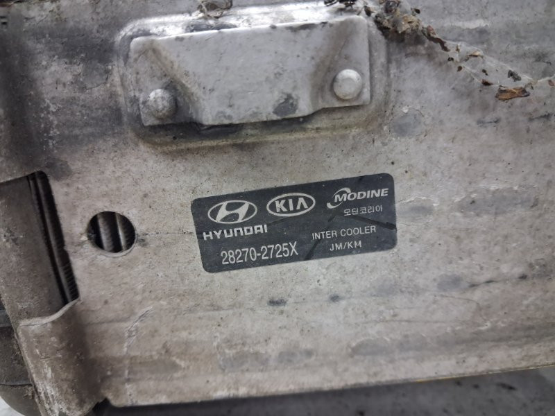 Радиатор интеркуллера Hyundai Tucson 2004-2009 2827127251 (Арт. 86218) Киев - изображение 5