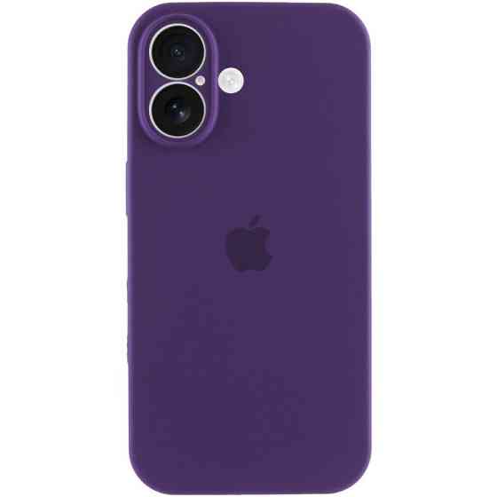 Чехол Silicone Case Full Camera Protective (AA) для Apple iPhone 16 Plus (6.7") Херсон