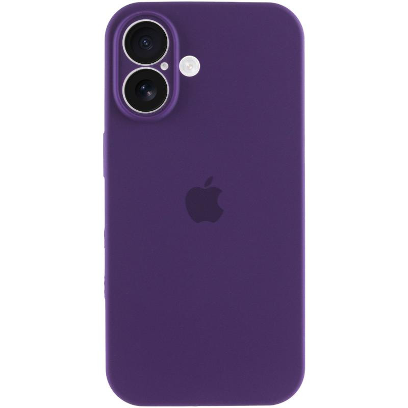 Чехол Silicone Case Full Camera Protective (AA) для Apple iPhone 16 Plus (6.7") Херсон - зображення 4