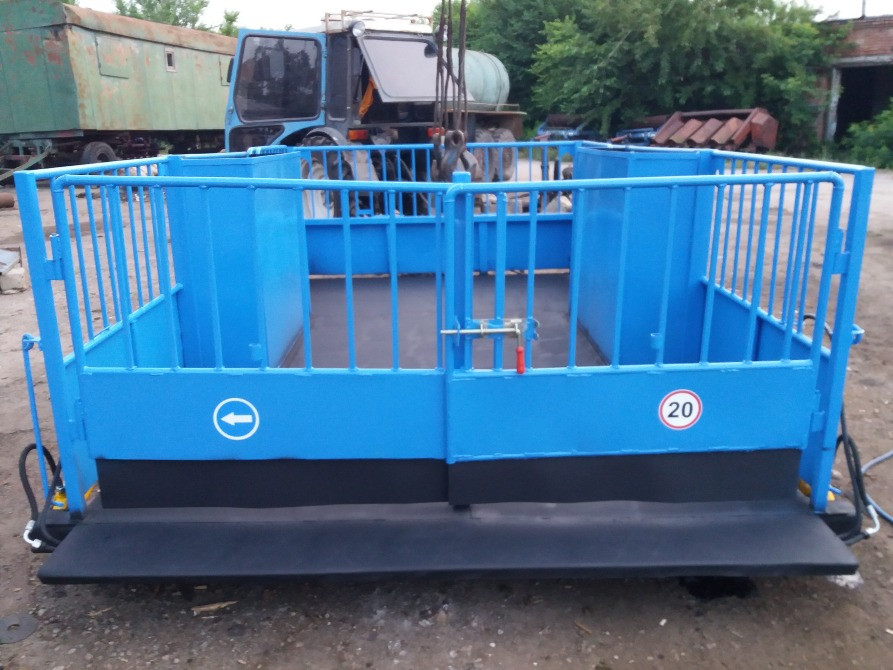 Трап Тележка ТТ 1С для перевозки свиней и КРС Запоріжжя - зображення 2