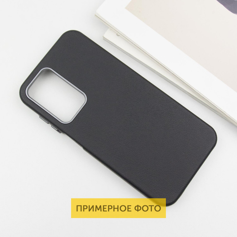 Кожаный чехол Leather Case Metal Buttons для Xiaomi Redmi A3 Херсон - зображення 3