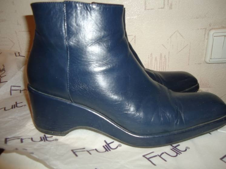 Ботинки ботильоны Fru.it Фруит Италия на неширокую ногу Кожа р. 40 Київ - зображення 1